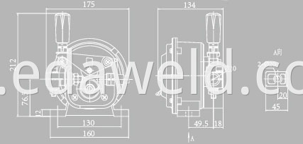 350A Wire Feeder Single Drive